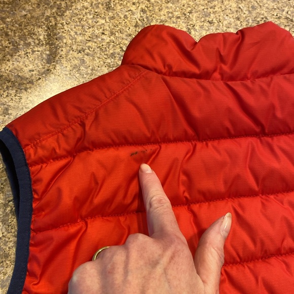 Nike NFL Team Apparel New England Patriots WITH FLAWS Reversible Puffy Vest XL - Picture 12 of 15